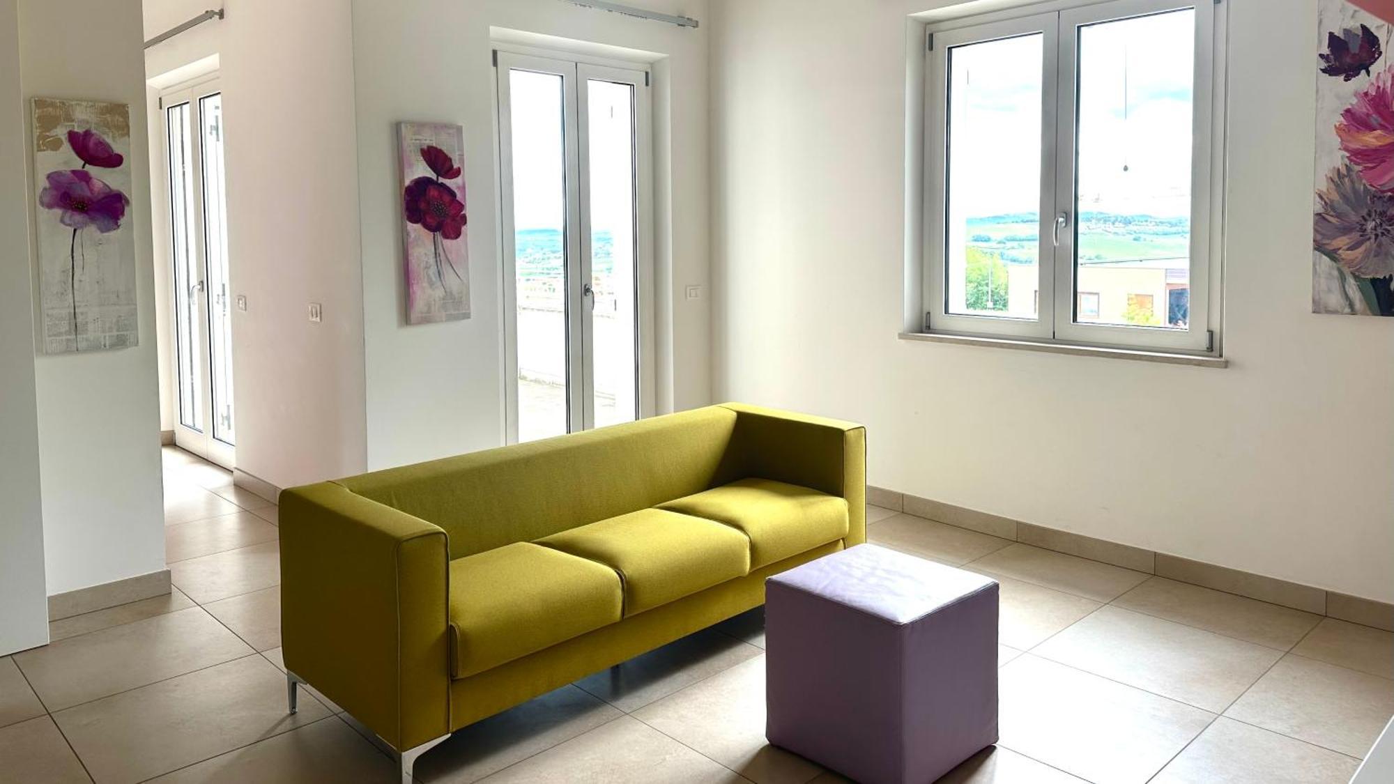 S023 - Sirolo, Magnifico Trilocale Design Con Terrazzo Apartment Bagian luar foto